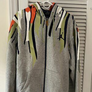 Retro Jordan full zip sweatshirt